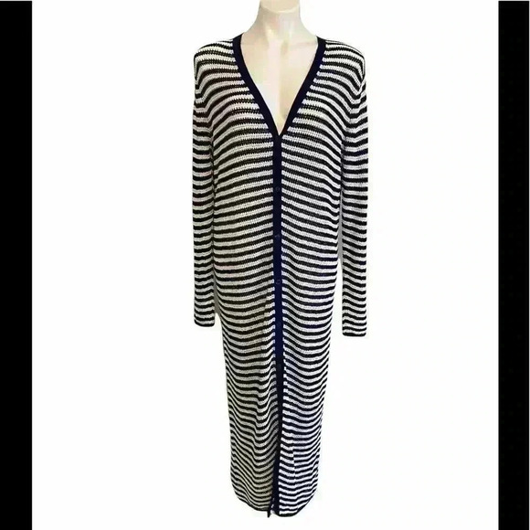 Zara Knit Button Down Dress - Picture 1 of 12